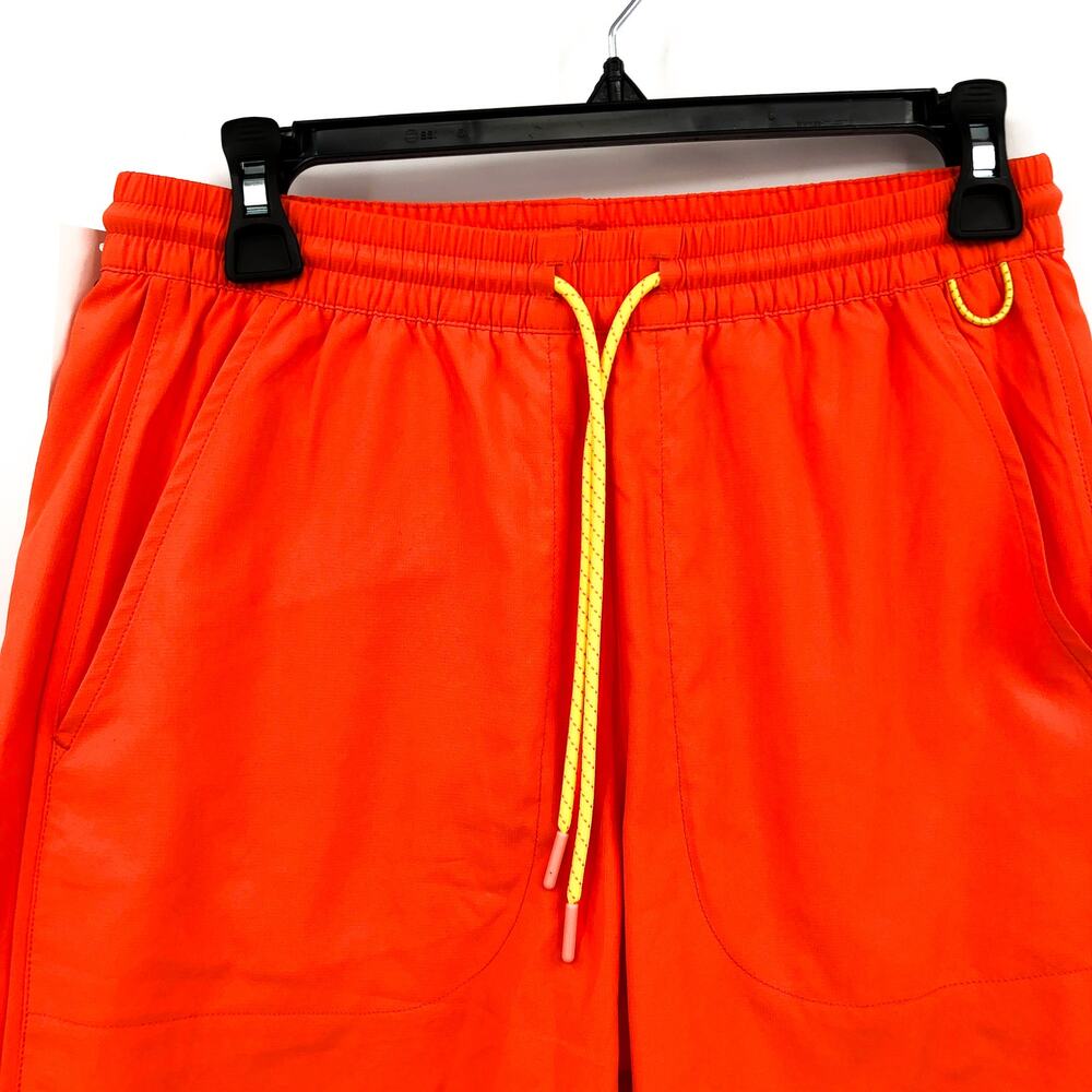OUTDOOR VOICES Men's SolarCool 7" Beach Short XS Hibiscus Orange Mesh Liner NWT - Picture 5 of 9